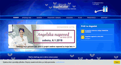Desktop Screenshot of angelski-dotik.si